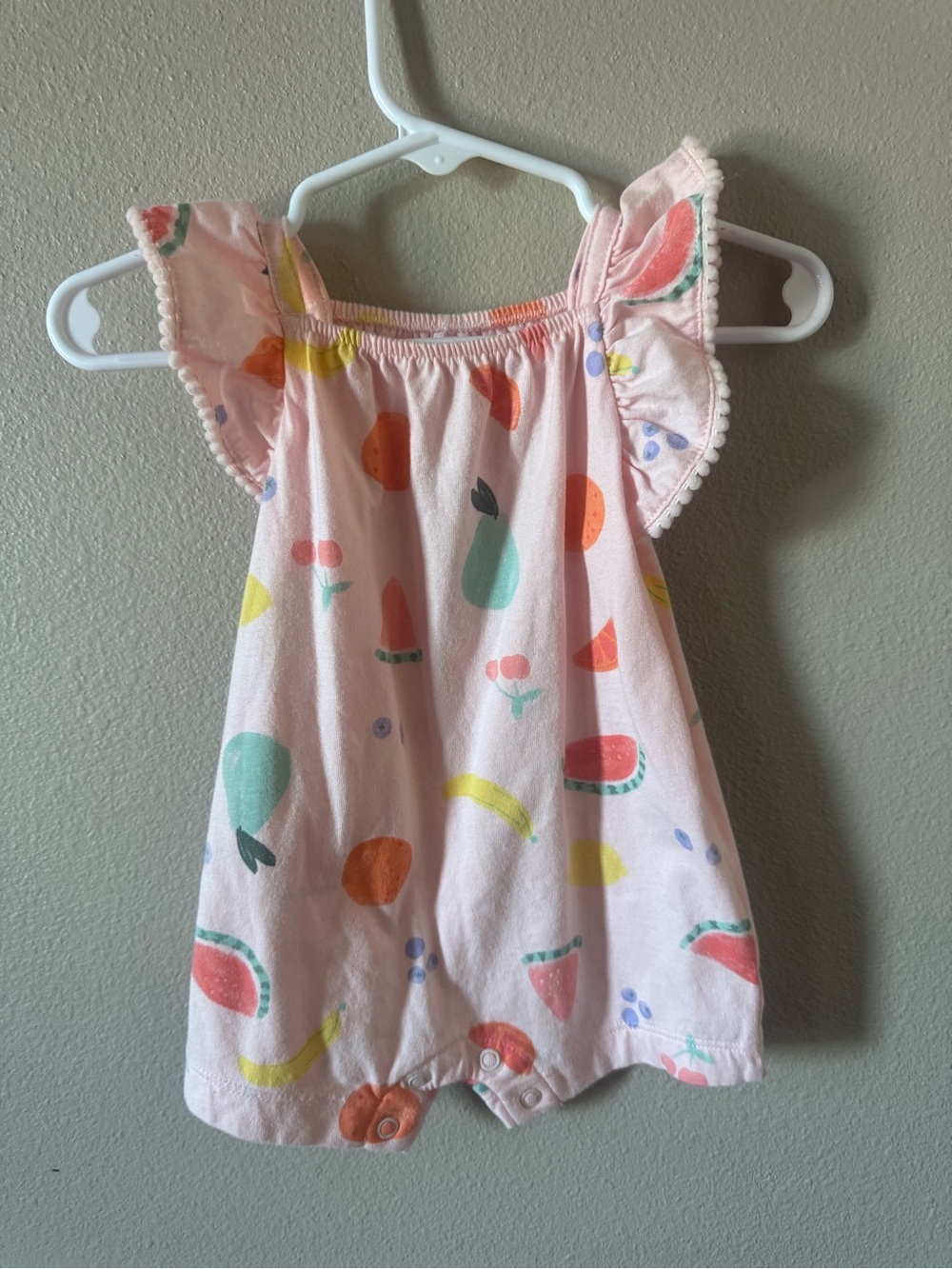 Carter's Pink Floral Baby Bottoms